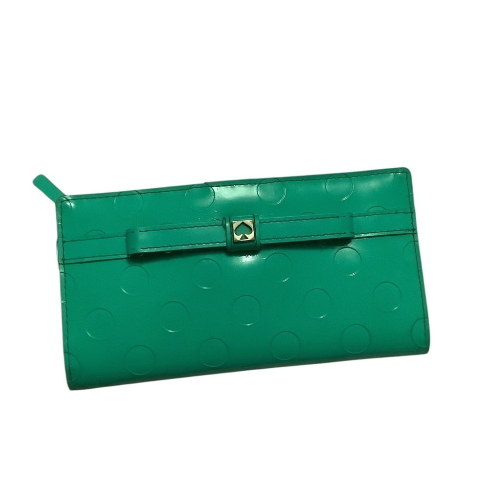 Vintage Kate spade Green Polka Dot Women's Wallet
